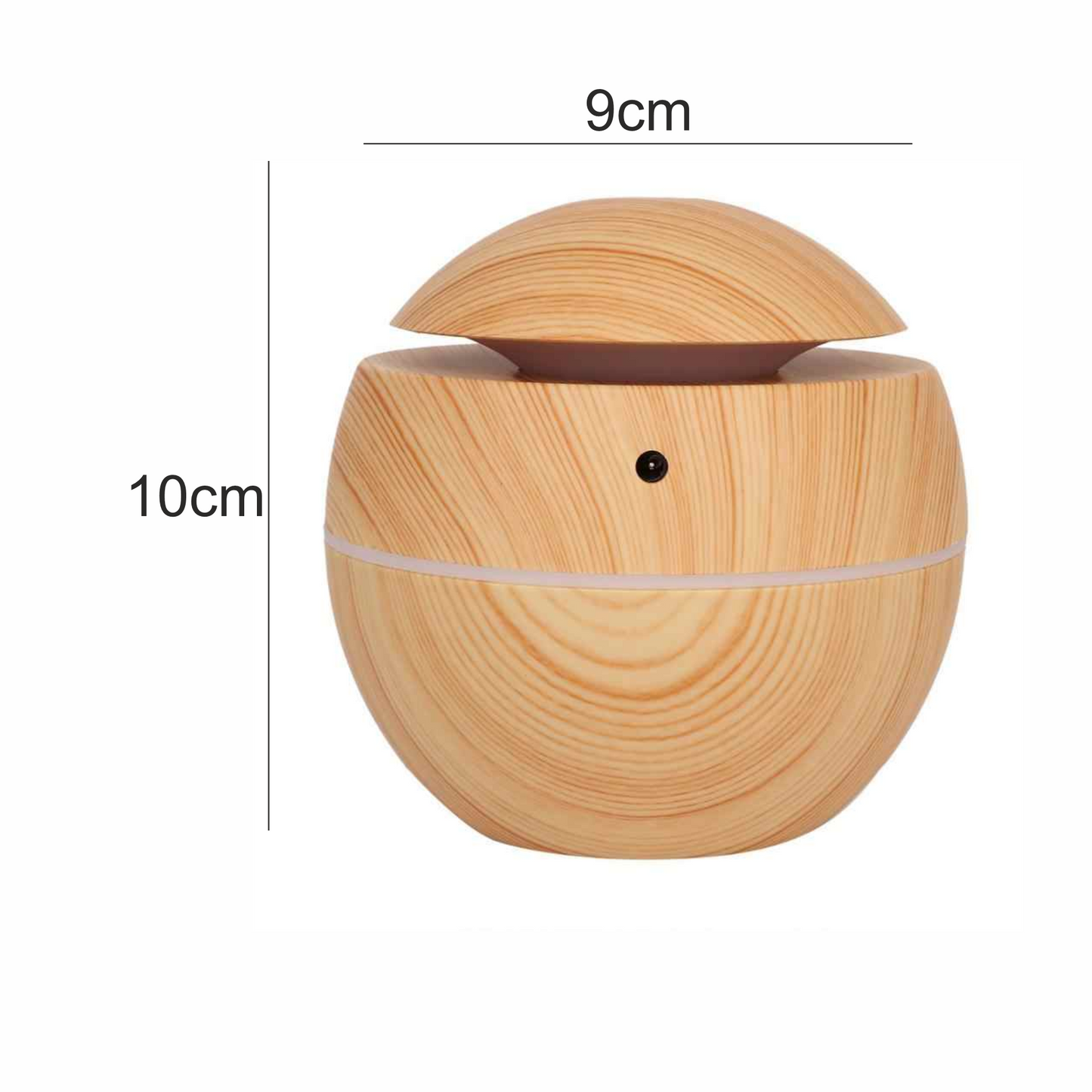 Humidificador Difusor de Aromas Redondo LED