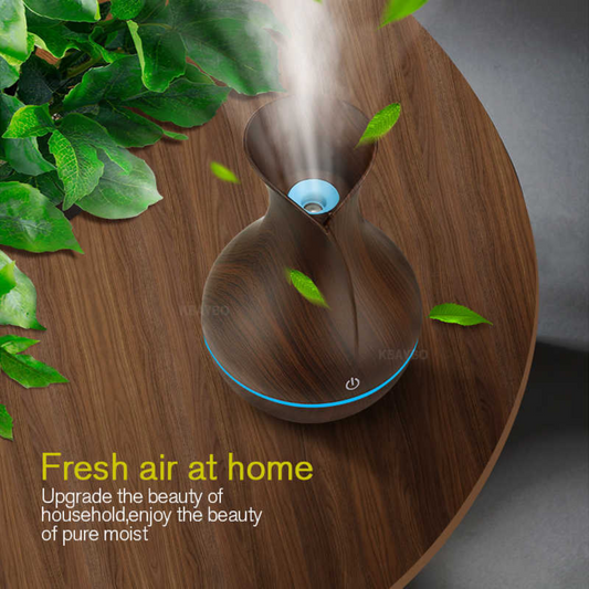 Humidificador Difusor de Aromas Pebetero LED
