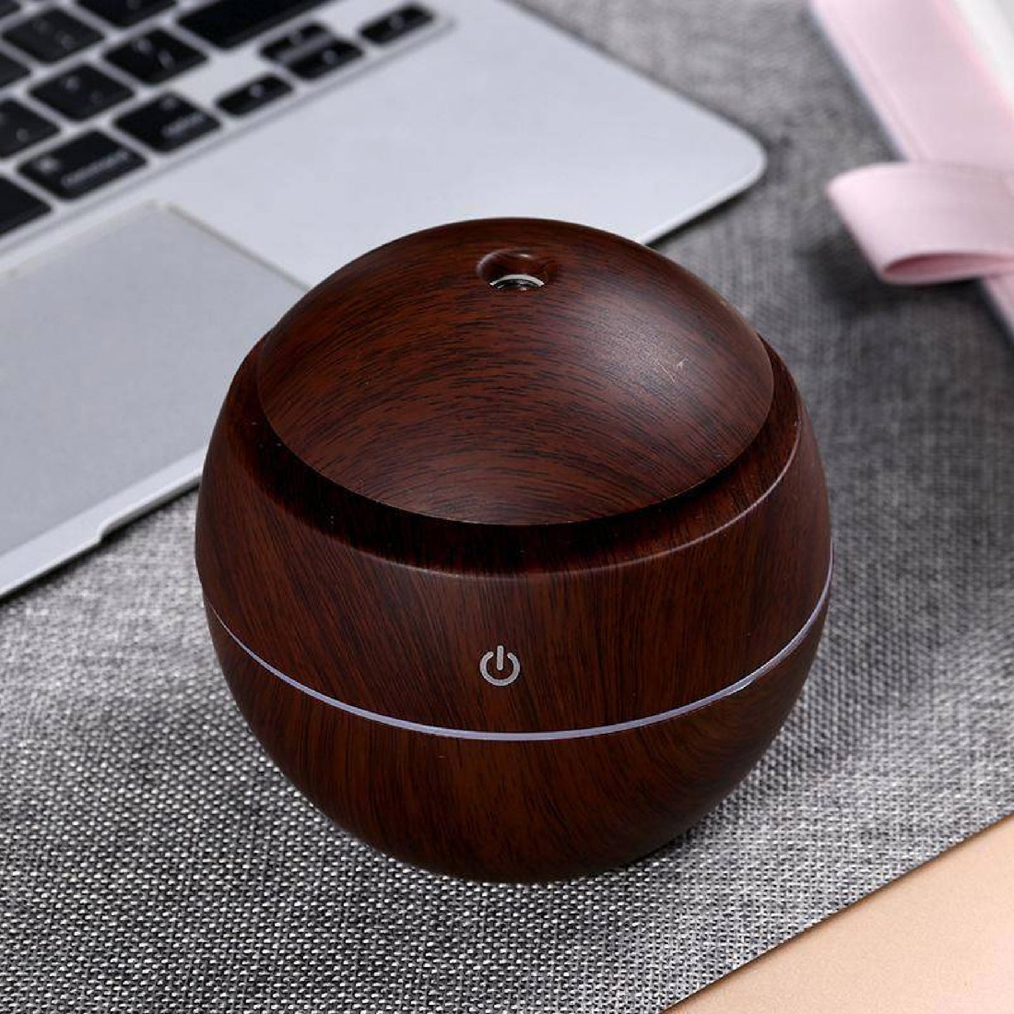 Humidificador Difusor de Aromas Redondo LED