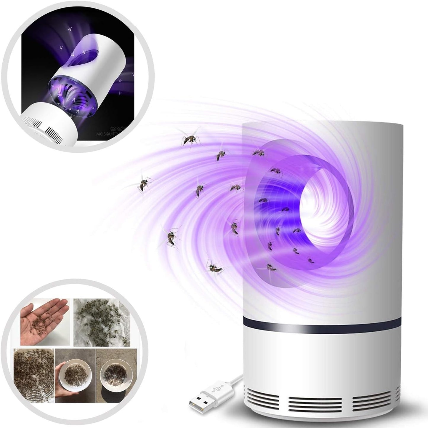 Lampara Led Eléctrica Mata Mosquitos