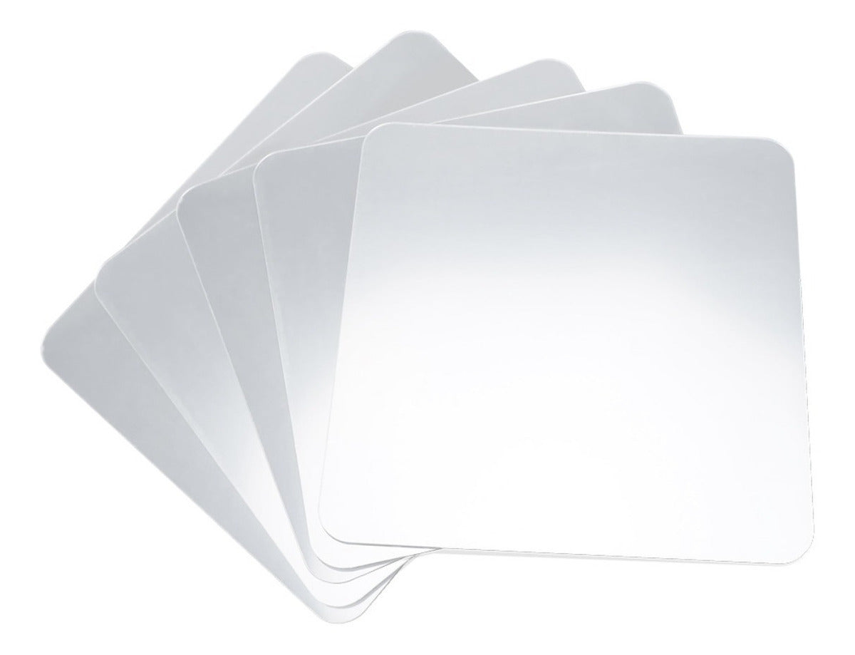 Set de 10 Espejos Cuadrados Acrílicos Premium