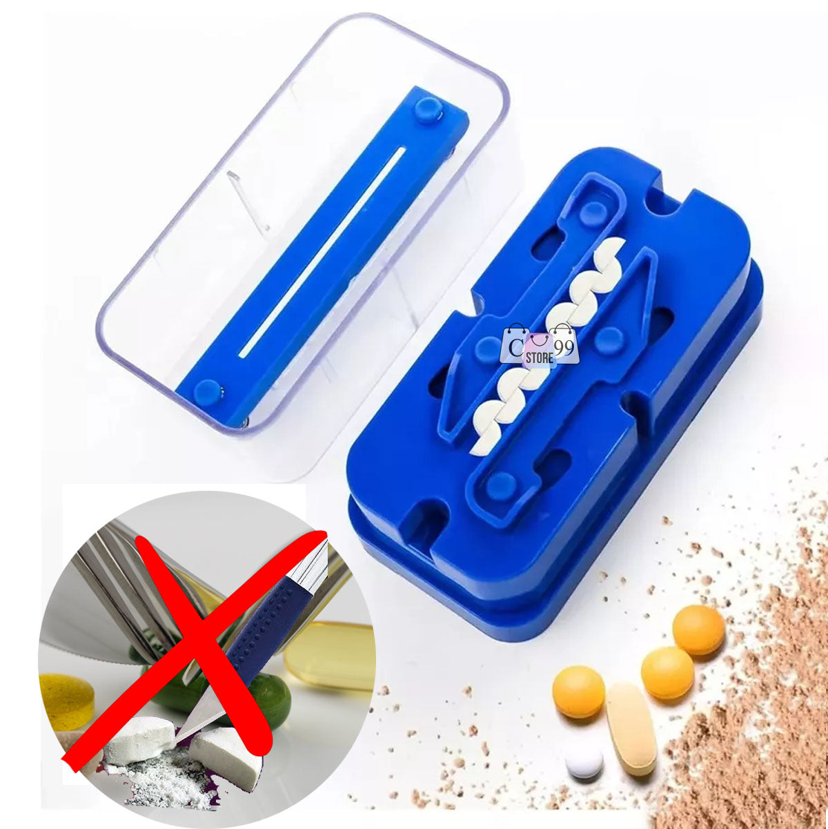 Cortador de pastillas Divisor De Píldora
